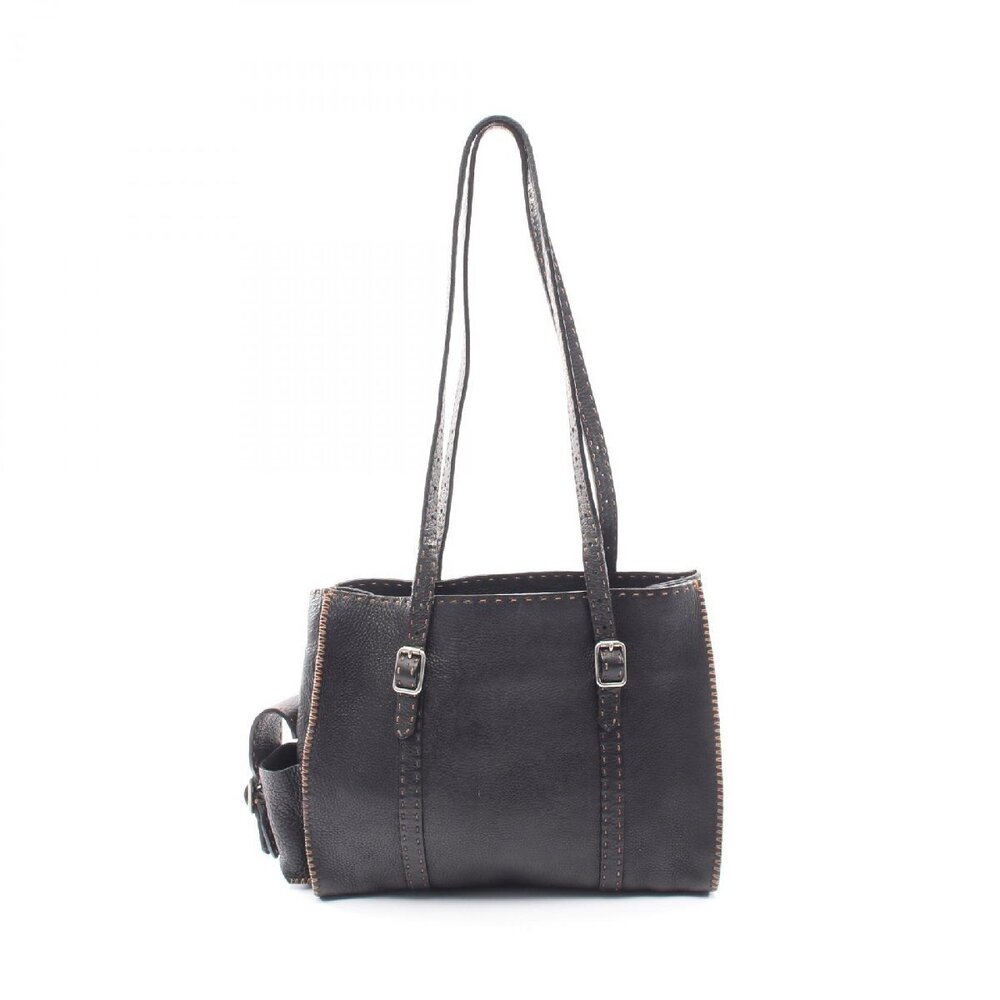 Fendi Selleria Leather Shoulder Bag